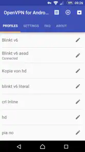 OpenVPN for Android screenshot