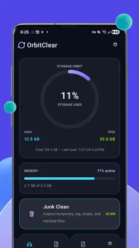 OrbitClear screenshot 1
