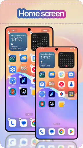 OS 27 Launcher : Golden Gate screenshot 1