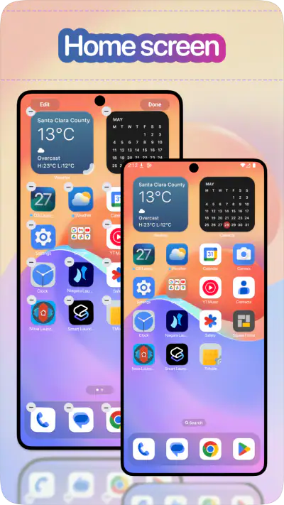OS 27 Launcher : Golden Gate screenshot 1