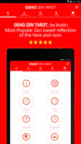 Osho Zen Tarot screenshot