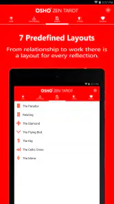 Osho Zen Tarot screenshot