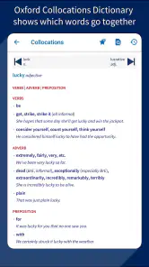 Oxford Advanced Learner's Dict screenshot