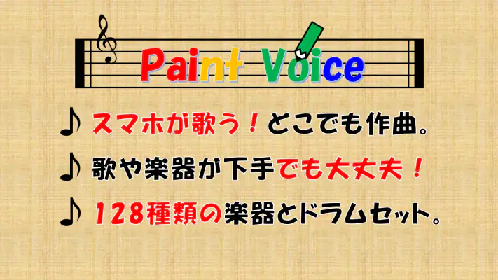 PaintVoice（歌声合成＆作曲アプリ） screenshot 1