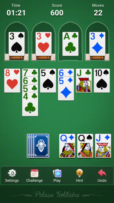 Palace Solitaire - Card Games screenshot 1