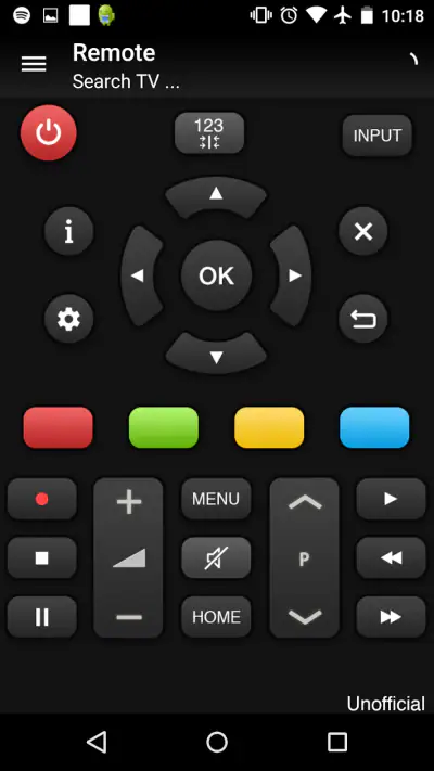 Panasonic TV用リモコン screenshot 1