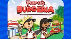 Papa's Burgeria screenshot 1