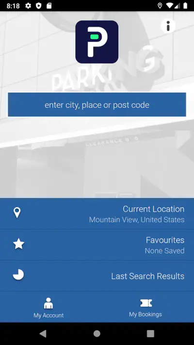 Parkopedia Parking screenshot 1