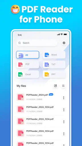 PDF Reader-All Document Viewer screenshot 1