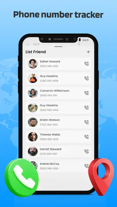 Phone Location Tracker via GPS screenshot 1