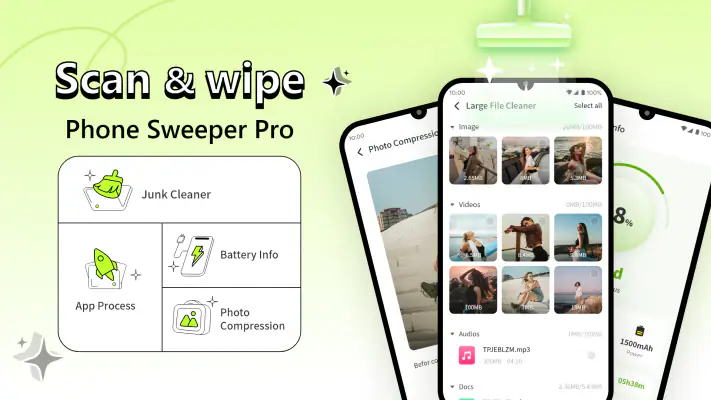 Phone Sweeper Pro screenshot 1