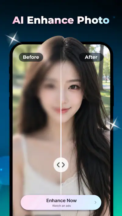 Photo Lab: AI Photo Enhancer screenshot 1