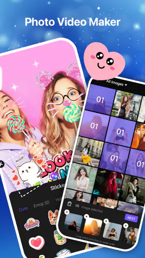 Photo Video Maker with Music screenshot 1