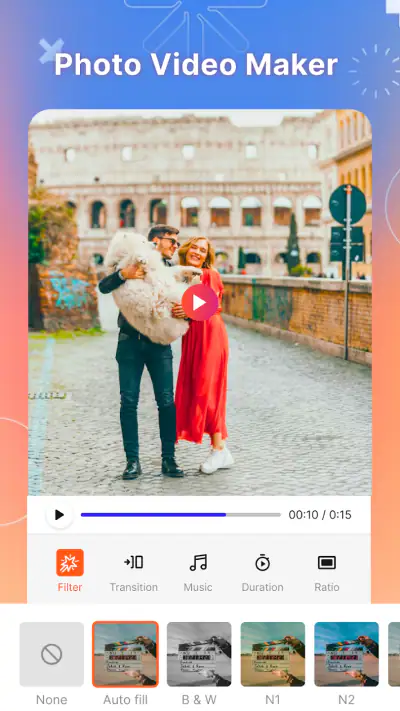 PhotoTune Video screenshot 1
