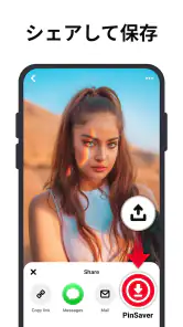 Pinterest用ビデオダウンローダー screenshot
