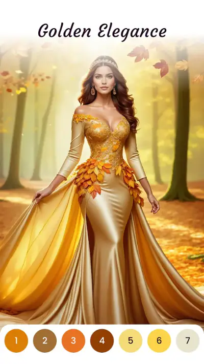 Pixie Color: Paint by Number screenshot 1