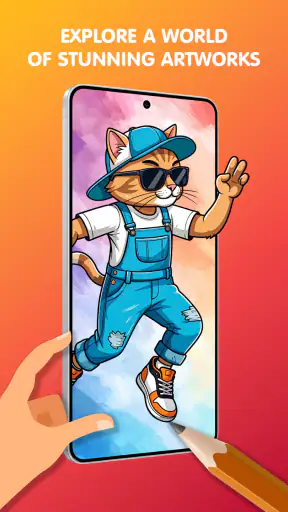 Pop Color: Painting & Coloring screenshot 1