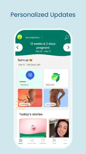 Pregnancy App & Baby Tracker screenshot 1