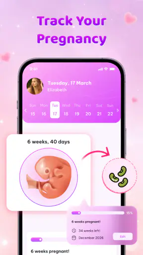 Pregnancy Tracker: Baby Growth screenshot 1