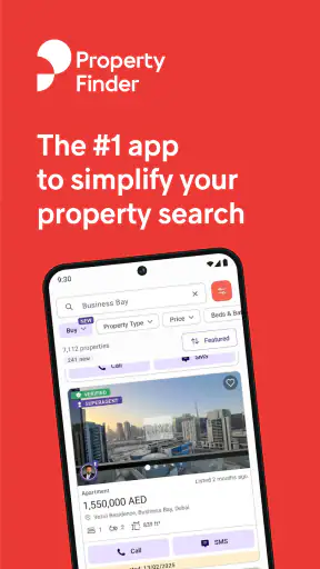 Property Finder - Real Estate screenshot 1