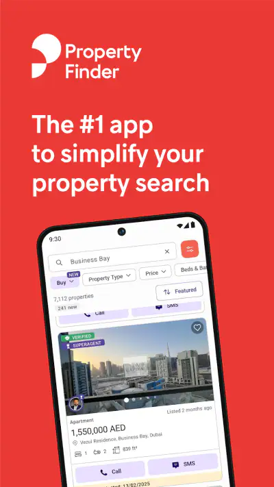 Property Finder - Real Estate screenshot 1