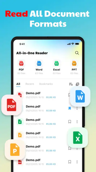 QuickDoc: PDF Reader Tools screenshot 1