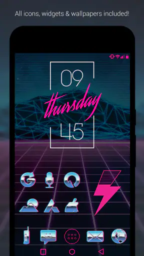 Rad Pack Pro - 80s Icon Pack screenshot 1