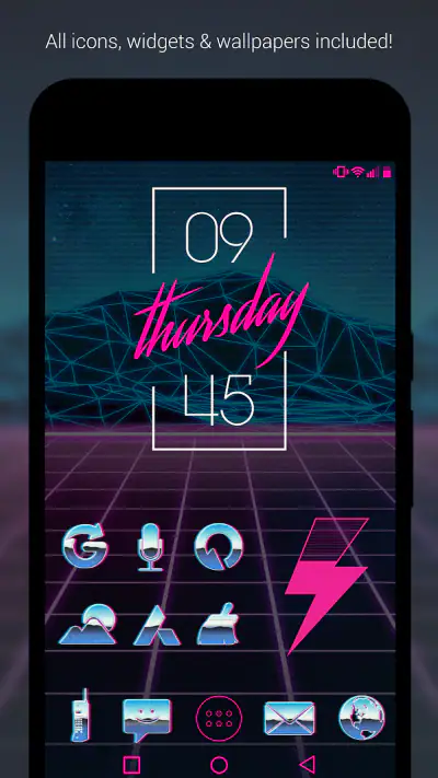Rad Pack Pro - 80s Icon Pack screenshot 1