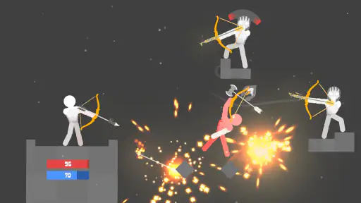 Ragdoll Archers - CrazyGames screenshot 6