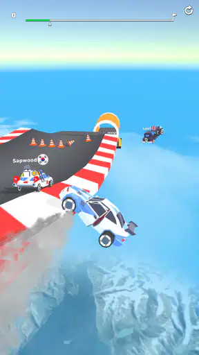 Ramp Racing 3D — エクストリームレース screenshot 1