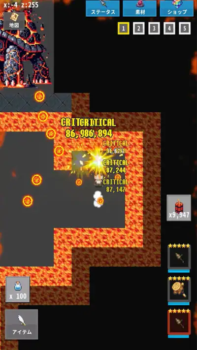 ReLOST　2Dハクスラ採掘作業ゲーム screenshot 1