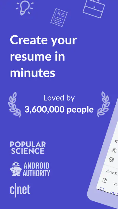 Resume Builder - CV Engineer screenshot 1