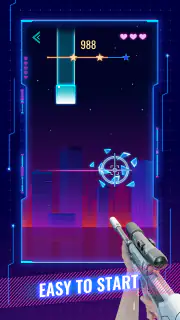 Rhythm Fire-EDMシューティング音ゲー screenshot 2
