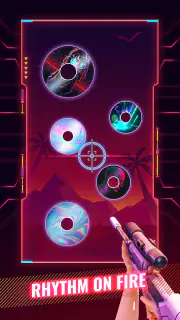 Rhythm Fire-EDMシューティング音ゲー screenshot 5
