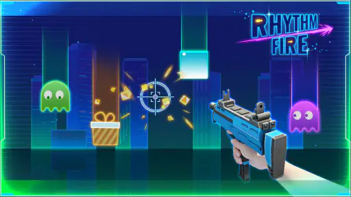 Rhythm Fire-EDMシューティング音ゲー screenshot 8