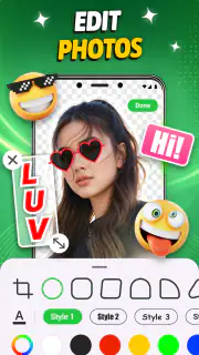 Romantic Love Sticker Maker screenshot 4