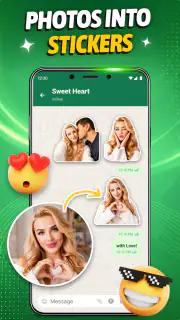 Romantic Love Sticker Maker screenshot 6