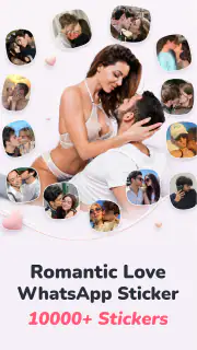 Romantic Stickers WAStickers screenshot 1