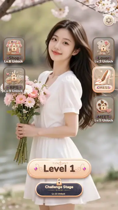 Rose Girl Match screenshot 1