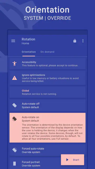 Rotation Key screenshot 1