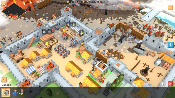 RTS Siege Up! - 中世の戦争 screenshot 1