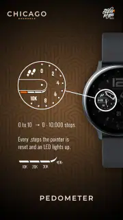 S4U Chicago Golden watch face screenshot 7