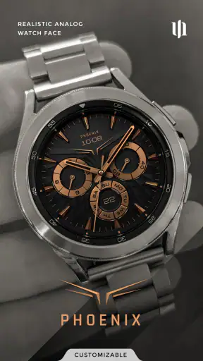 S4U Phoenix Luxury Watch Face screenshot 1