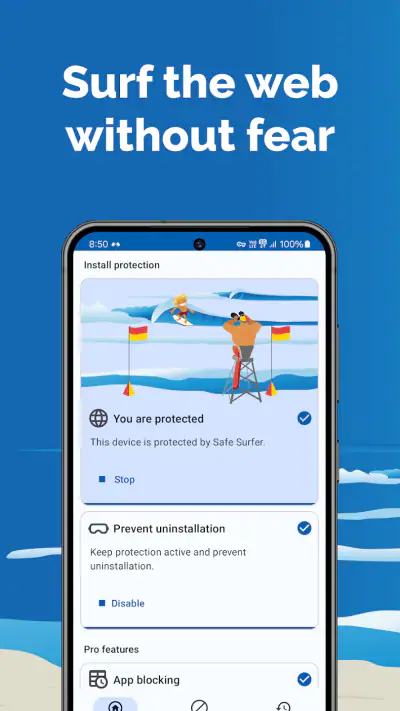 Safe Surfer: Block Porn & Apps screenshot 1
