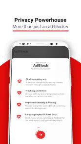 Samsung Internet用AdBlock screenshot