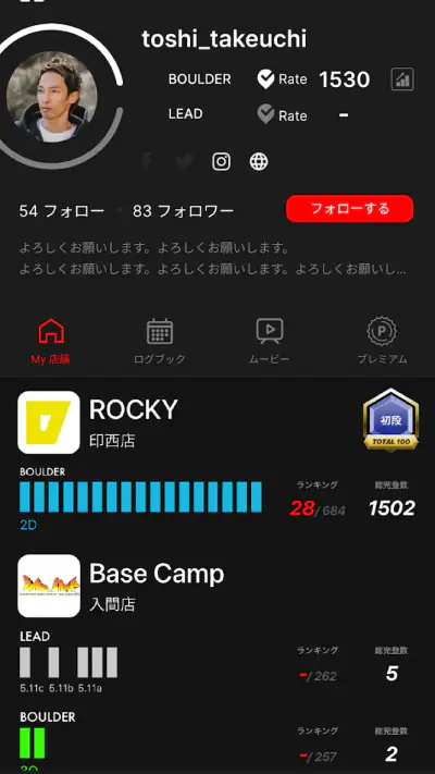 Satellite -Climbing App- screenshot 1