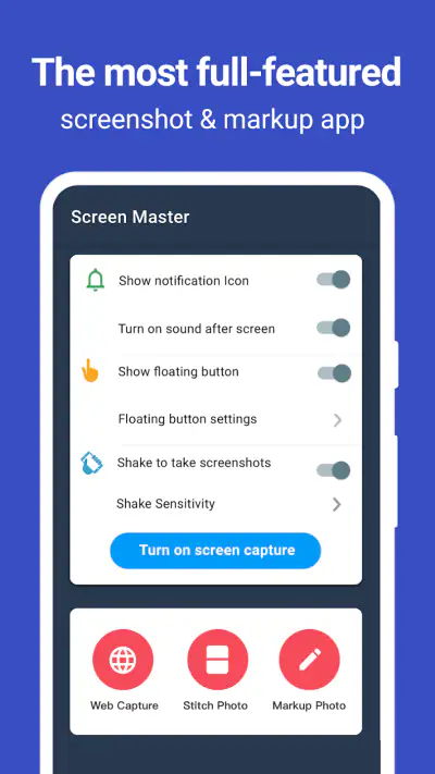 Screen Master Pro screenshot 1