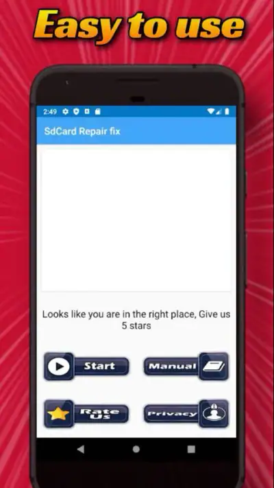 Sd Card Repair (Fix Sdcard) screenshot 1