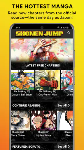 Shonen Jump Manga & Comics screenshot 1