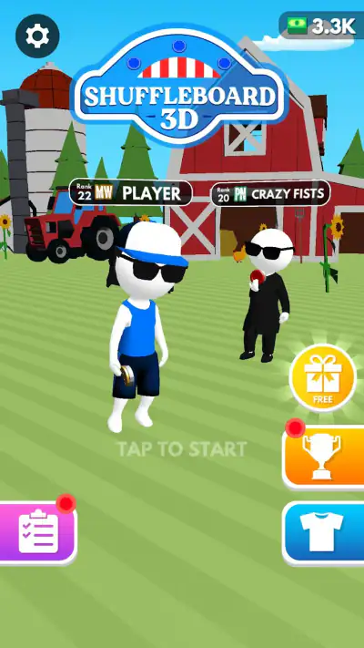 Shuffleboard Challenge screenshot 1